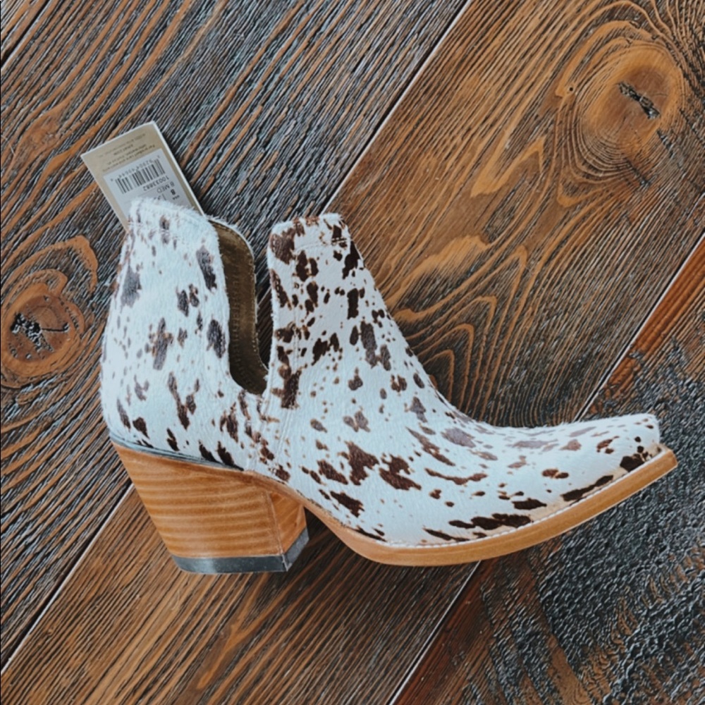 Cowhide boots